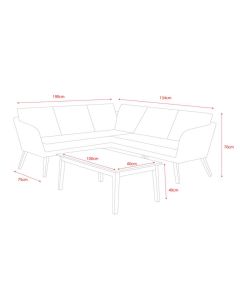 Chedworth Corner Lounge Set