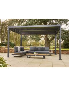 Nexus Pergola  300x400cm with LEDs and 3 Screens
