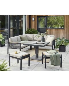 Bellmount Mini Corner Lounge Set With Height Adjustable Table