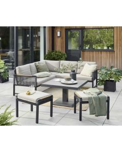 Bellmount Mini Corner Lounge Set With Height Adjustable Table