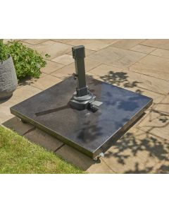 Royce 90kg Granite Base with Lockable Wheels (Only Sold with a Royce Cantilever Parasol)