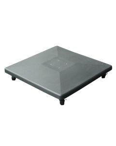 Royce 70kg Plastic Covered Concrete Base with Lockable Wheels (Only Sold with a Royce Cantilever Parasol)