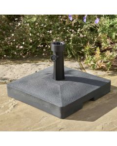 Royce 15kg Plastic Covered Concrete Base - Black (Only Sold with a GMH Parasol)