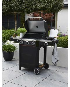 Atlas 3 Burner Gas BBQ with Side Burner and Accessory Bundle