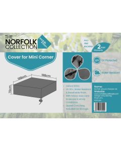 Small Corner Lounge Set Weather Cover - L198cm x W198cm x H70cm