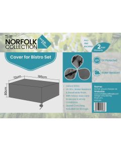 2 Seat Set Weather Cover - L140cm x W72cm x H80cm