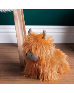 Highland Cow Shaggy Door Stop