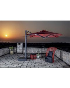 Scolaro Astro Assisted Lift Cantilever Parasol - 8 Colours - Carbon Frame