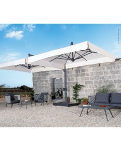Scolaro Alu Double Parasol - 8 Colours
