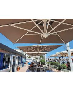 Scolaro Alu Double Parasol - 8 Colours