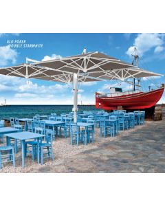 Scolaro Alu Poker Parasol - 8 Colours