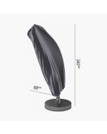 Free Arm Parasol Aerocover 240 x 68cm