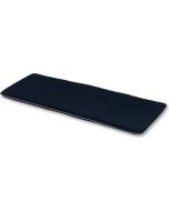 3 Seat Garden Bench Cushion - Black