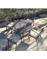 Charlotte 4 Seat Dining Set 