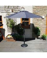 Elite 270cm Crank & Tilt Parasol - Anthracite