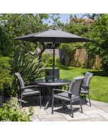 Turin 4 Seat Dining Set
