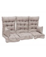 Standard 3 Seat Swing Cushion Set - Beige