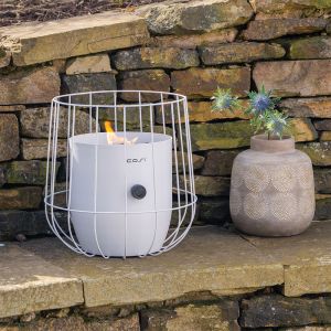 Cosiscoop  Basket Gas Fire Lantern - White