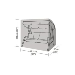 2 Seat Swing Seat Weather Cover 161x125x170cm