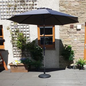 Elite 210cm Crank & Tilt Parasol - 5 Colours 