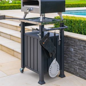 Casa Mia Gas Pizza Oven Preparation - Cooking Table
