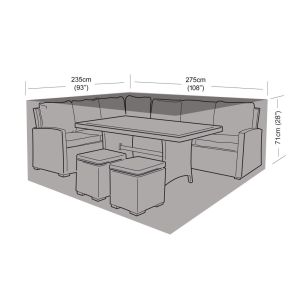 Medium Casual Dining Set Weather Cover 275x235x71cm