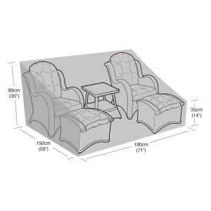 Relaxer Set Weather Cover 150x180x89cm