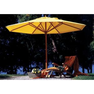 Tradewinds Classic Round Centre Pole Parasol 320cm. Choose from 8 Canopy Colours.
