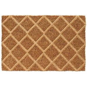 Coir Door Mat - Diamonds
