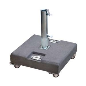 Scolaro BC5151GRA4/T55 Parasol Base 60kg. For use with parasols up to 300x300cm with 48mm diameter stem